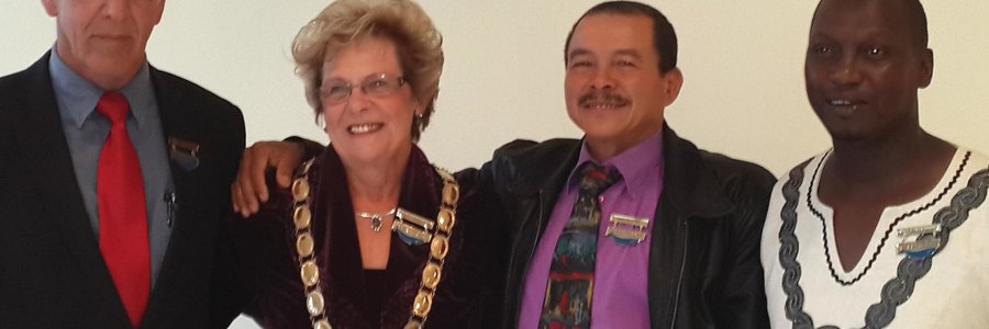   Philippus Appelgrein, Raadsvrou Botha-Guthrie, Phillipus May en Makhaya Ponoane.